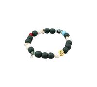 KUZZOI Evil Eye Bead Glas Harz Perlen 925 Sterling Silber 19 Herren