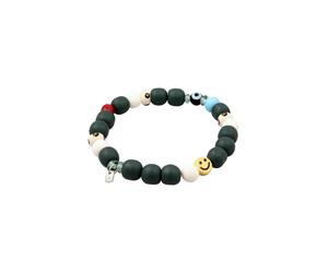 KUZZOI Evil Eye Bead Glas Harz Perlen 925 Sterling Silber 23 Herren