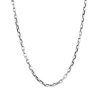 KUZZOI Halskette Herren Rundanker Oval Basic 925 Silber Herrenschmuck Kette Produkte (1.0 pieces)