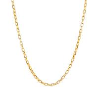 KUZZOI Halskette Herren Rundanker Oval Basic 925 Silber Herrenschmuck Kette Produkte (1.0 pieces)