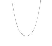 Kuzzoi Exklusive 925 Silber Herren Halskette für Anhänger, Herren Silberkette (1.4 mm), Kordelkette ohne Anhänger für Mann und Frau, Basic Kette gedrehte Optik, Länge 55 cm