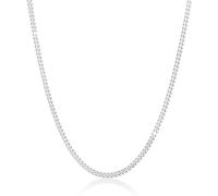 Kuzzoi Halsketten - Halskette Basic Männer Panzerkette Massiv Robust 9 - Gr. unisize - in Silber - für Damen