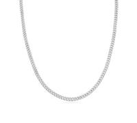 Kuzzoi Halsketten - Halskette Herren Rundpanzer Massiv 925 Silber - Gr. unisize - in Silber - für Damen