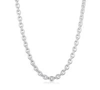 Kuzzoi Halsketten - Halskette Rundanker Modern Elegant Unisex 925 Silb - Gr. unisize - in Silber - für Damen