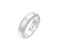 KUZZOI Herren Bandring Basic 925 Silber 60
