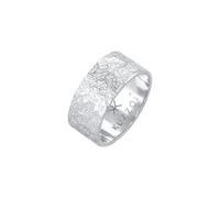 KUZZOI Herren Bandring Organic Struktur 925 Silber 54