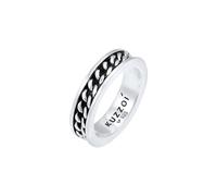 KUZZOI Ring Herren Bandring Panzer Design Trend 925 Silber Herrenschmuck Produkte (1.0 pieces)