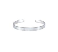 KUZZOI Herren Basic Bangle Matt 925 Silber silberfarben