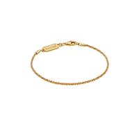 KUZZOI Herren Basic Kordelkette Gedreht 925 Silber 19