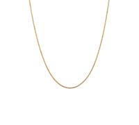KUZZOI Herren Basic Kordelkette Gedreht Fein 925 Silber 45