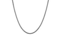 Kuzzoi massive 925 Sterling Silber Königskette Herren Halskette, Dicke 3mm, Länge 50 cm, mit Schmuckbox - 345050-050