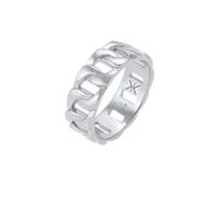 KUZZOI Herren Chunky Chain Look Cool Trend 925 Silber 56