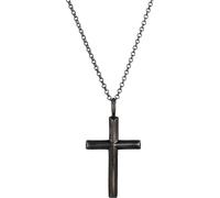 KUZZOI Herren Halskette 'Kreuz' silber, Größe 60, 4309296 Silber 60