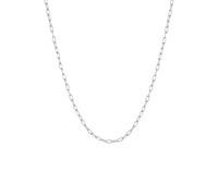 KUZZOI Herren Gliederkette Oval Basic Fein 925 Silber 60