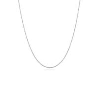 KUZZOI, Halskette Herren Basic Kordelkette Gedreht Fein 925 Silber in silber, für Herren Gr. 55 cm