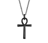 KUZZOI Halskette Herren schwarz, 60