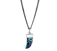 KUZZOI Halskette Herren schwarz, 55