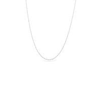 Kuzzoi Herren Halskette Twist Kette (1.1 mm) in 925 Sterling Silber Basic Kette für Anhänger für Mann und Frau Länge: 45 cm