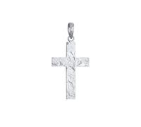 KUZZOI Damen Anhänger 'Kreuz' silber, Größe One Size, 4834409 Silber One Size