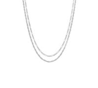 KUZZOI Herren Kordel Figaro 2er Set 925 Silber silberfarben