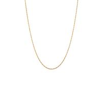 KUZZOI Herren Kordelkette Gedreht Twisted 925 Silber goldfarben