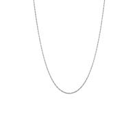 Kuzzoi Exklusive 925 Silber Herren Halskette für Anhänger, Herren Silberkette (1.4 mm), Kordelkette ohne Anhänger für Mann und Frau, Basic Kette gedrehte Optik, Länge 55 cm