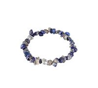 KUZZOI Herren Lapis Lazuli Vintage Bead 925 Silber 21