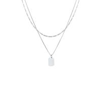 KUZZOI Halskette Herren silber, 50