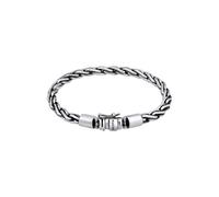 KUZZOI Herren Massiv Kastenverschluss Unisex 925 Silber 21