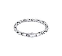 KUZZOI Armband Herren Panzerarmband Königskette Basic 925 Silber Herrenschmuck Produkte (1.0 pieces)