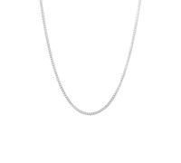 KUZZOI Herren Panzerkette Basic Fein 925 Silber