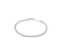 KUZZOI Herren Panzerkette Massiv Basic Piece 925 Silber 21