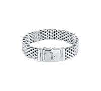 KUZZOI Herren Robust Kastenverschluss 925 Sterling Silber 23