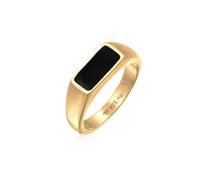 KUZZOI Siegelring Emaille 925 Sterling Silber 66 Herren