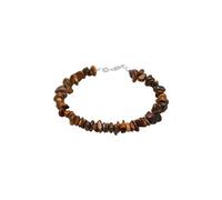 KUZZOI Herren Tigerauge Splitter 925 Silber 19