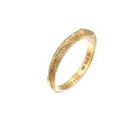 KUZZOI Herren Bandring Schmal Used Look 925 Silber 60