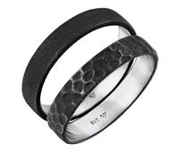 KUZZOI Ring Herren schwarz, 56
