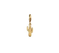 KUZZOI Kaktus 925 Sterling Silber goldfarben Herren
