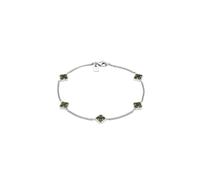 KUZZOI Kleeblatt Emaille 925 Sterling Silber 19 Herren