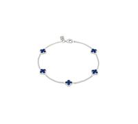 KUZZOI Kleeblatt Emaille 925 Sterling Silber 21 Herren