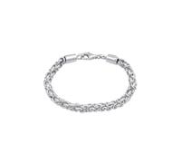 Kuzzoi Armband Königskette Klassik 925 Silber, silber Silber