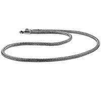 Kuzzoi massive 925 Sterling Silber Königskette Herren Halskette, Dicke 5mm, Länge 50 cm, mit Schmuckbox - 345051-050