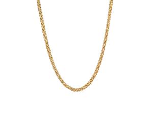 KUZZOI Massive Männer Königskette Oxidiert 925 Silber 50 Herren