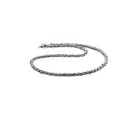 KUZZOI Massive Männer Königskette Oxidiert 925 Silber 60 Herren