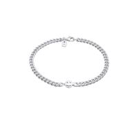 KUZZOI mit Smiling Face Happy 925 Silber silberfarben Herren