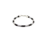 KUZZOI Nylon Segeltau Maritim 925 Sterling Silber 23 Herren