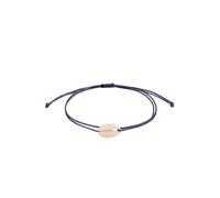 KUZZOI Nylonband Blau mit Kauri Muschel Herren