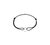 KUZZOI Nylonband Kreis Symbol 925 Sterling Silber 19 Herren