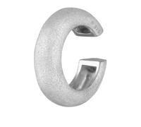 KUZZOI Ohrringe Herren silber, 5