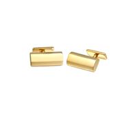 KUZZOI Rechteck Barren Poliert Elegant 375er Gelbgold OneSize Herren